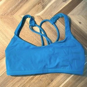 Lululemon Free to Be sports bra - teal blue - size 4